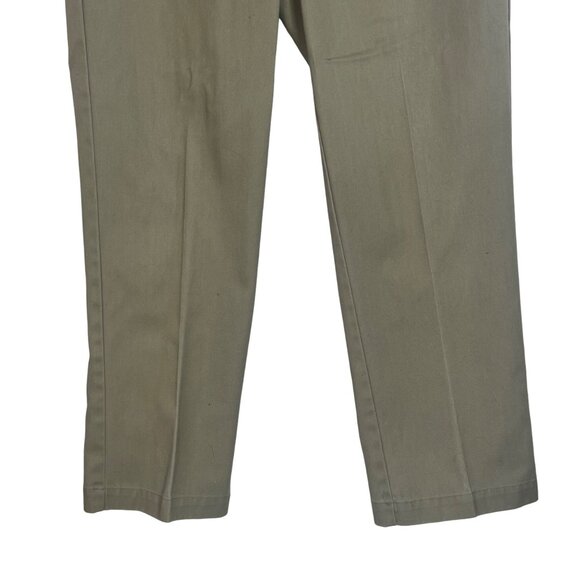 Dickies Work Pants Men 34 x 31 Beige Pockets Altered - Picture 4 of 9